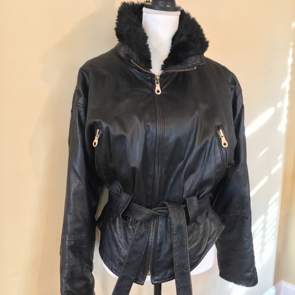 Jackets & Blazers - LEATHER JACKET